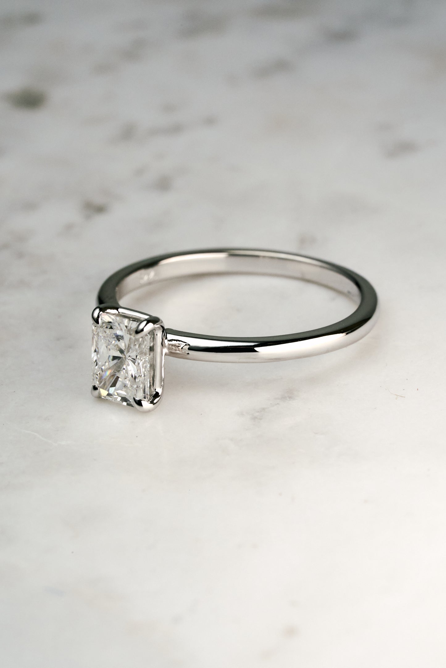 Hawthorn .72ct Mined Radiant Diamond