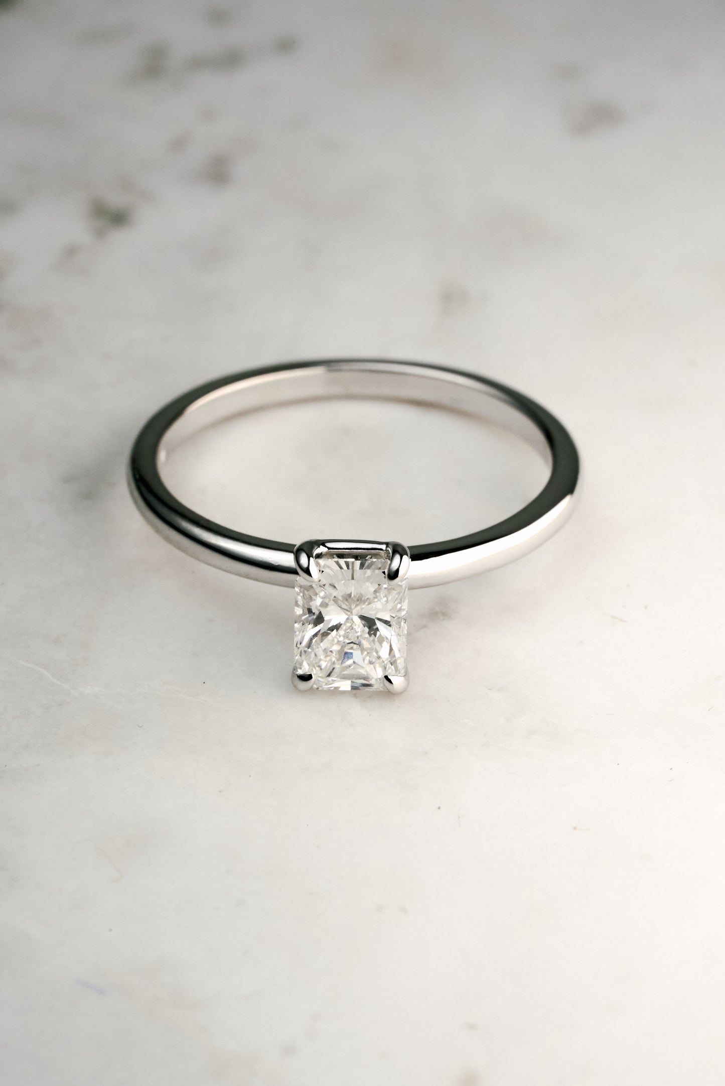 Hawthorn .72ct Mined Radiant Diamond