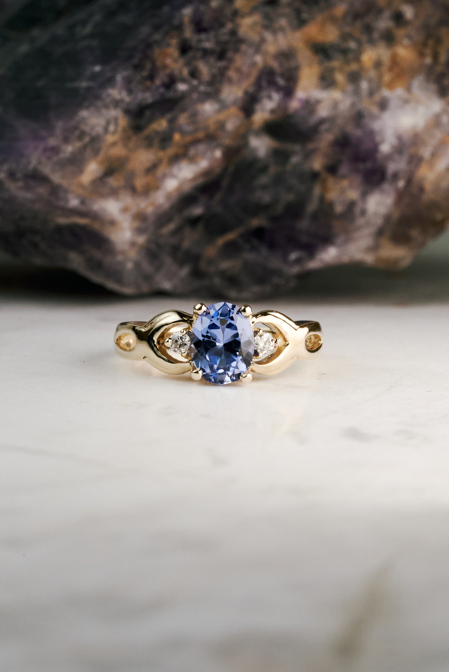 Estate 1.53ct Ceylon Sapphire Ring