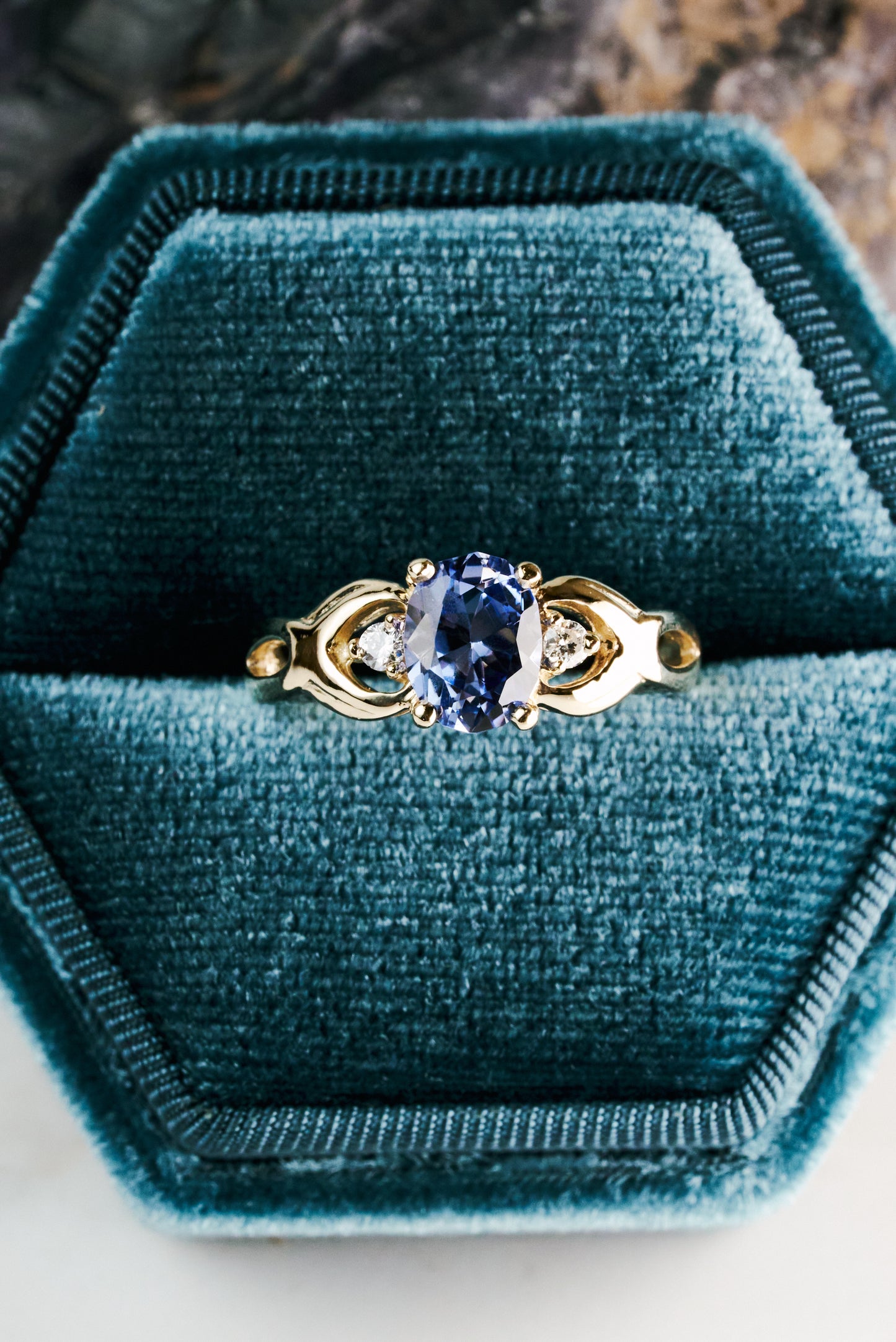 Estate 1.53ct Ceylon Sapphire Ring