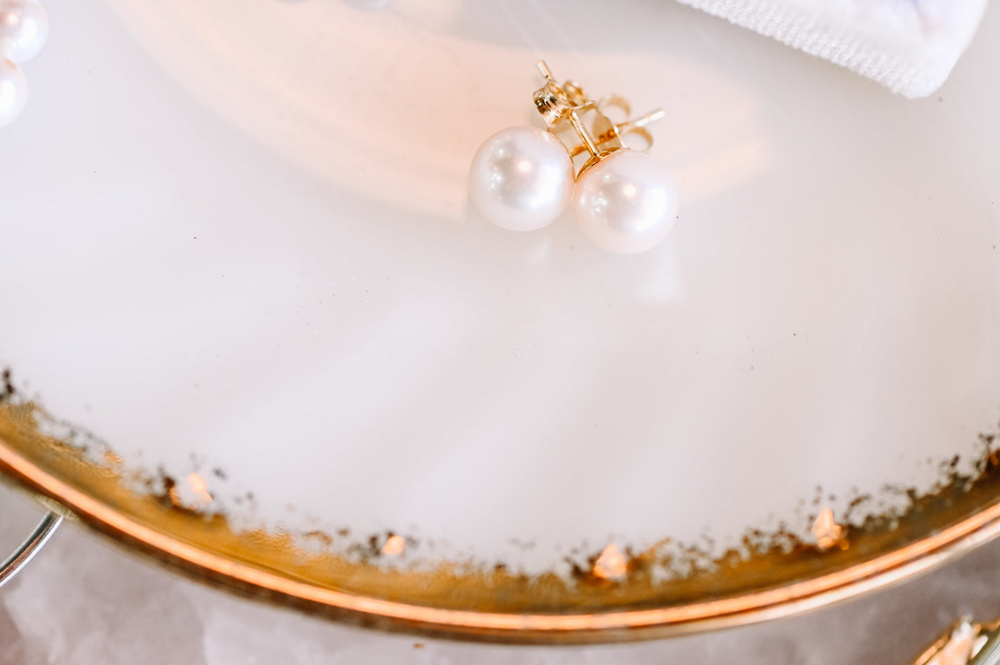 Akoya Pearl Studs