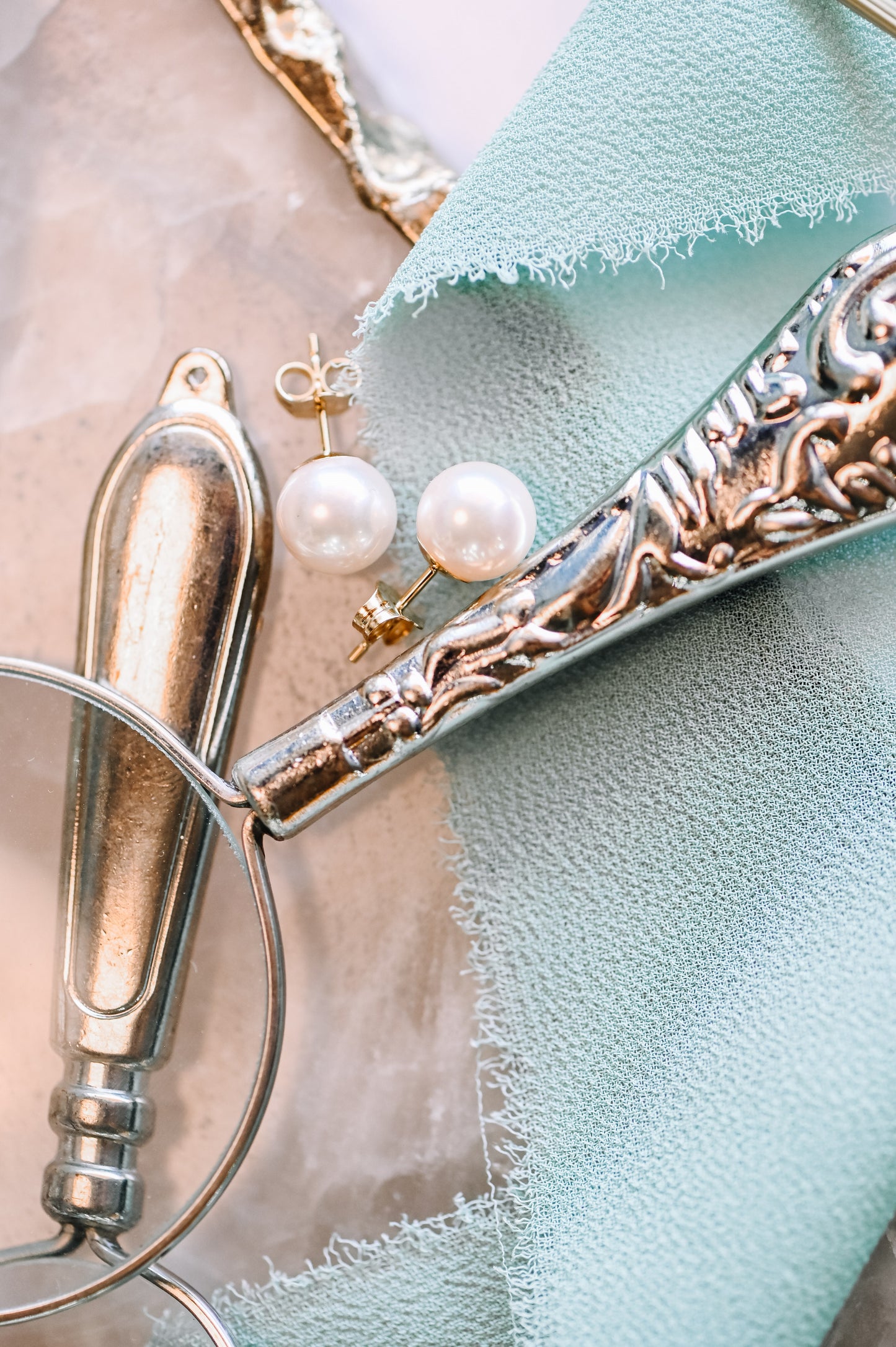 Akoya Pearl Studs